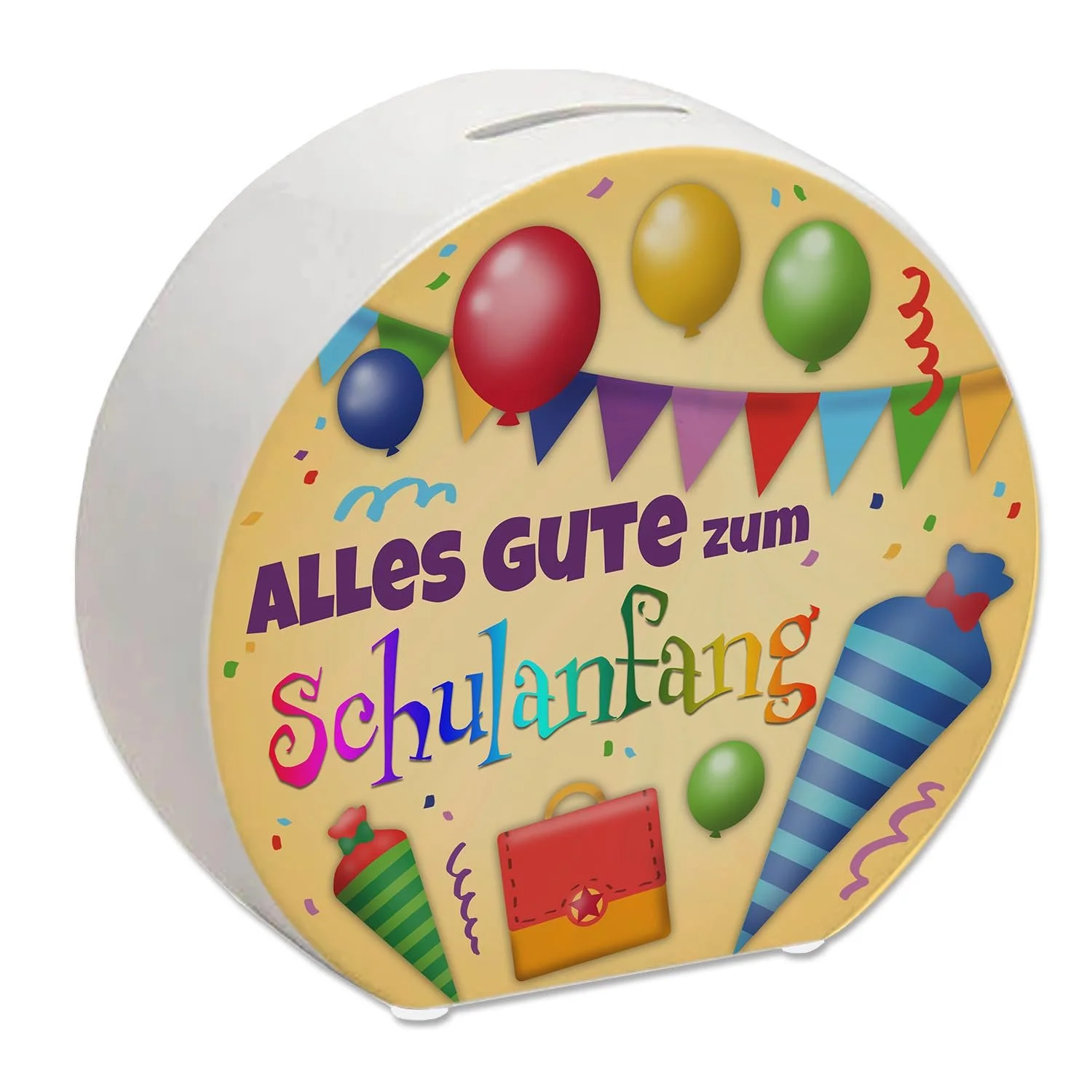 Скарбничка Alles Gute zum Schulanfang жовта Scatter, фото №1