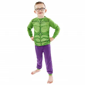 Піжама Marvel Hulk & Iron Man для хлопчиків, Месники, Набір 2 шт synthetic.ua - Фото 1