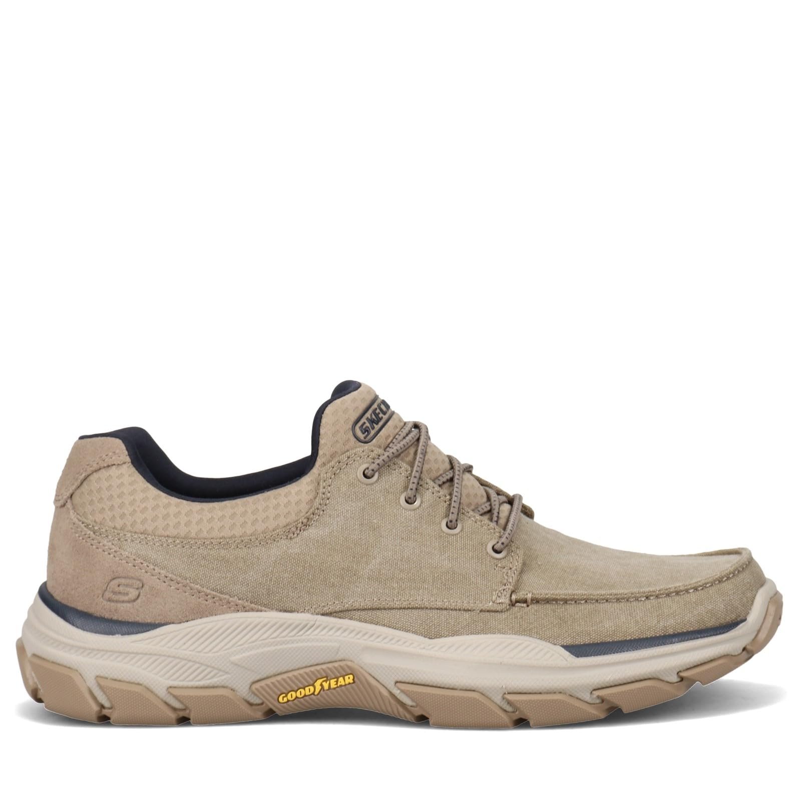 Кроссовки Skechers Respected-Loleto с круглым носком и эластичной шнуровкой, фото №3