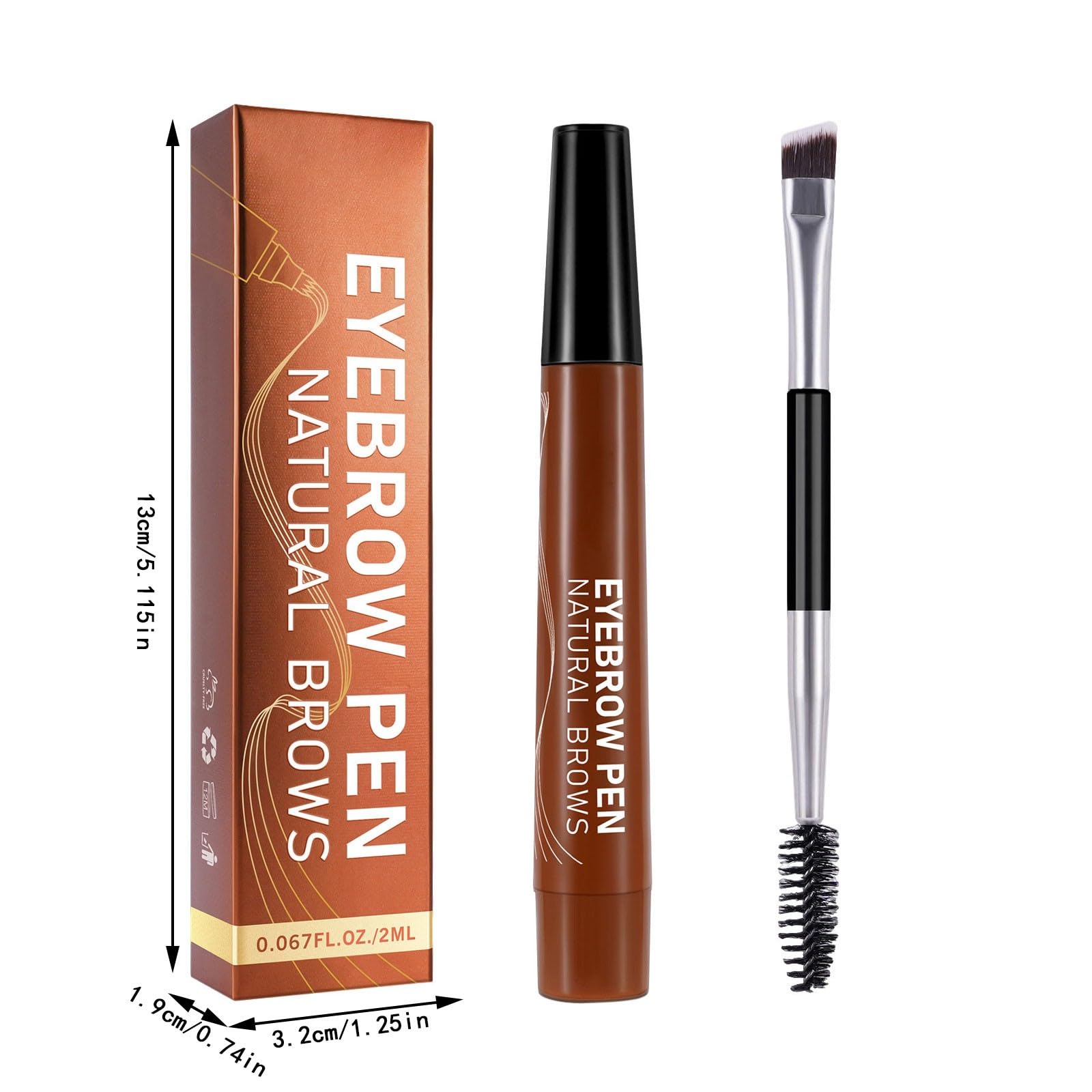 Карандаш для бровей 4-Wege Präzisions Dark Gray 2 мл, фото №6