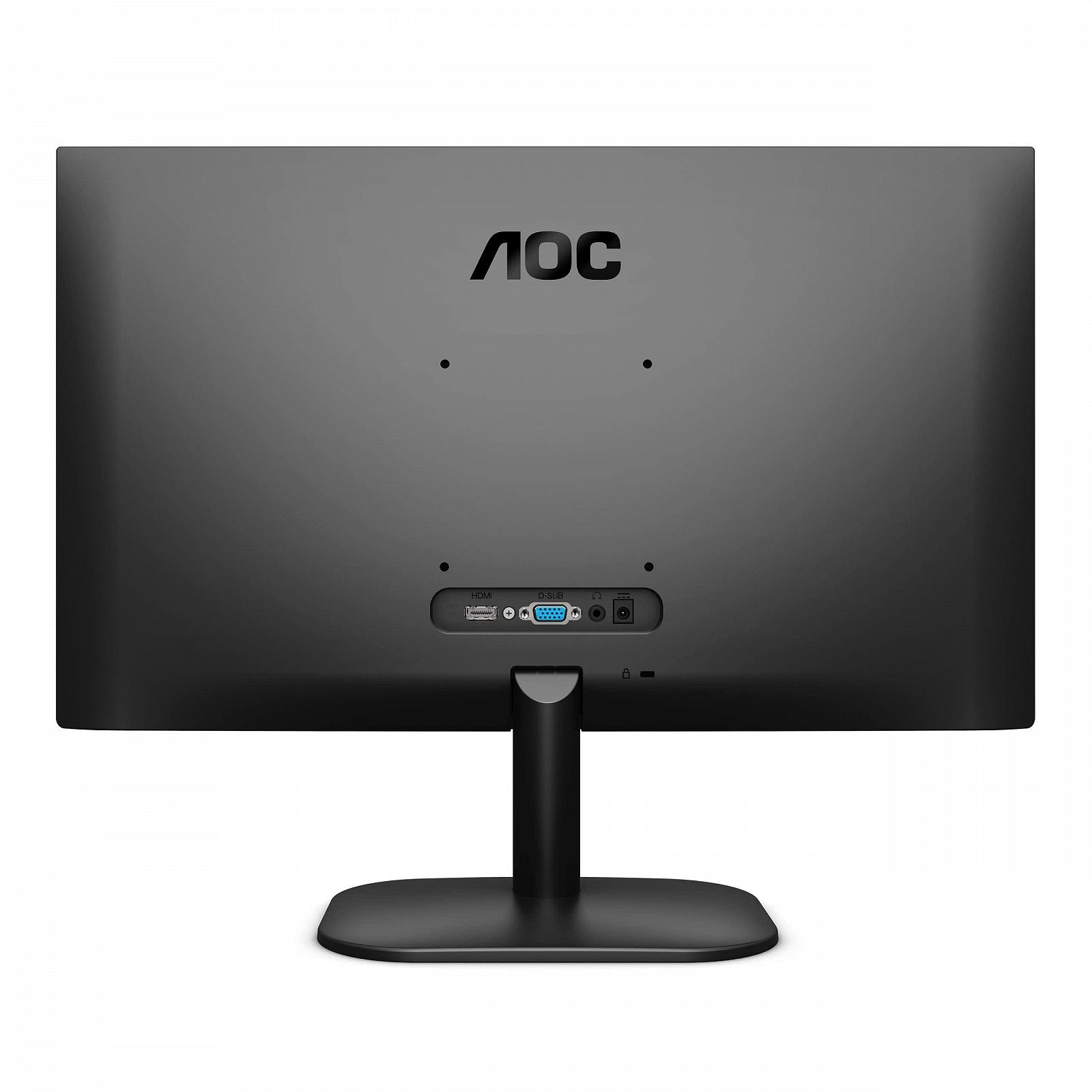 Монитор AOC 24B2XHM2 24 дюйма FHD (1920 x 1080, 75 Гц, VGA, HDMI) черный, фото №6