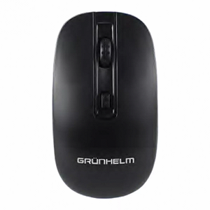 Компьютерная мышь USB Grunhelm M-381WD Чёрная - Фото 1