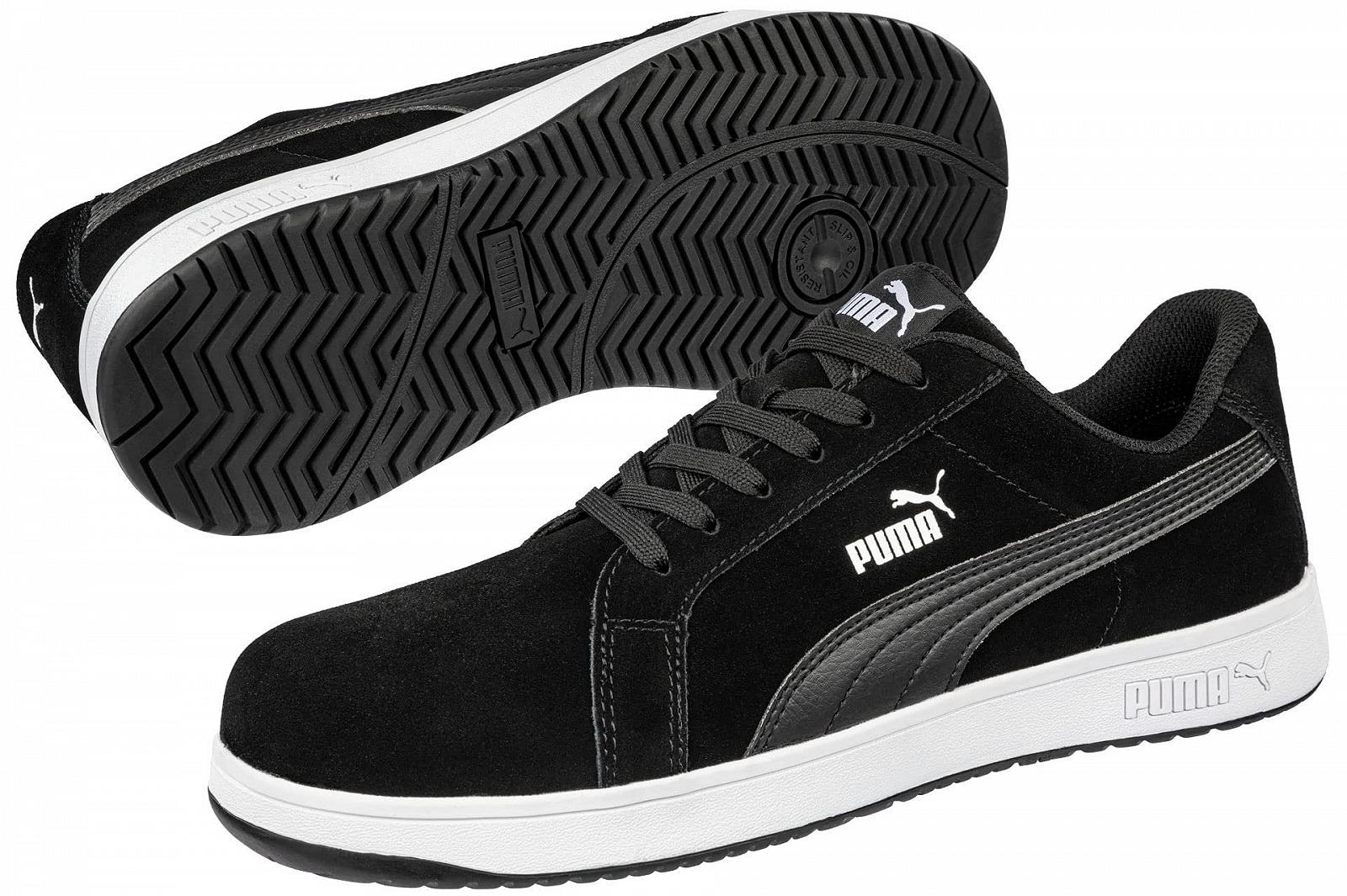 Кросівки PUMA Safety Iconic Low S1PL ESD FO HRO SR Без металу Унісекс Кросівки Нековзні Захисний склопластиковий підносок, фото №5
