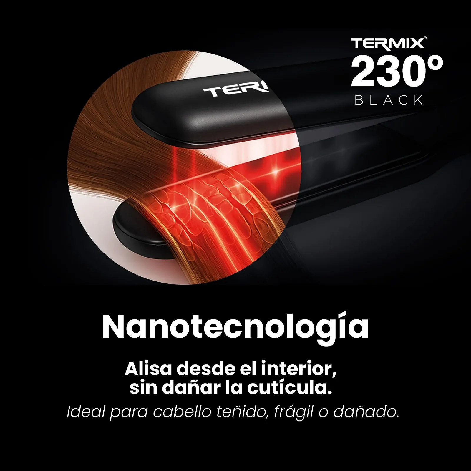 Выпрямитель для волос Termix 230º Black Edition керамический Черный, фото №8
