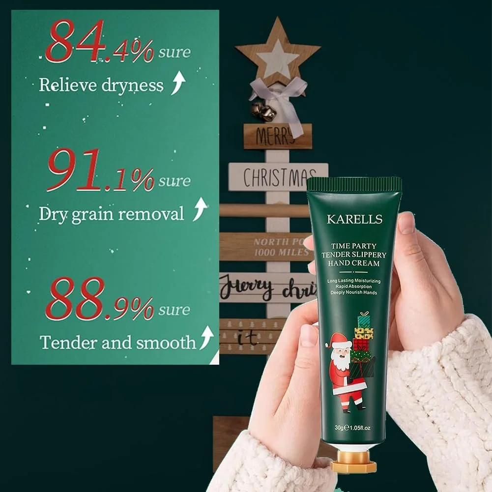 Крем для рук Набір з 5 штук Різдвяний крем для рук 30 г, фото №4 Крем для рук Набір з 5 штук Різдвяний крем для рук 30 г, фото №4
