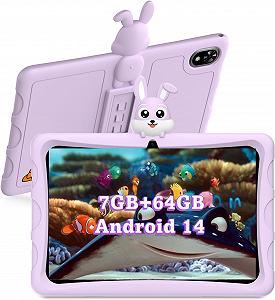 Планшет 10.1" DOOGEE U9 Kid 3/64Gb 4 ядра Android 14 5060 mAh Фіолетовий - Фото 1