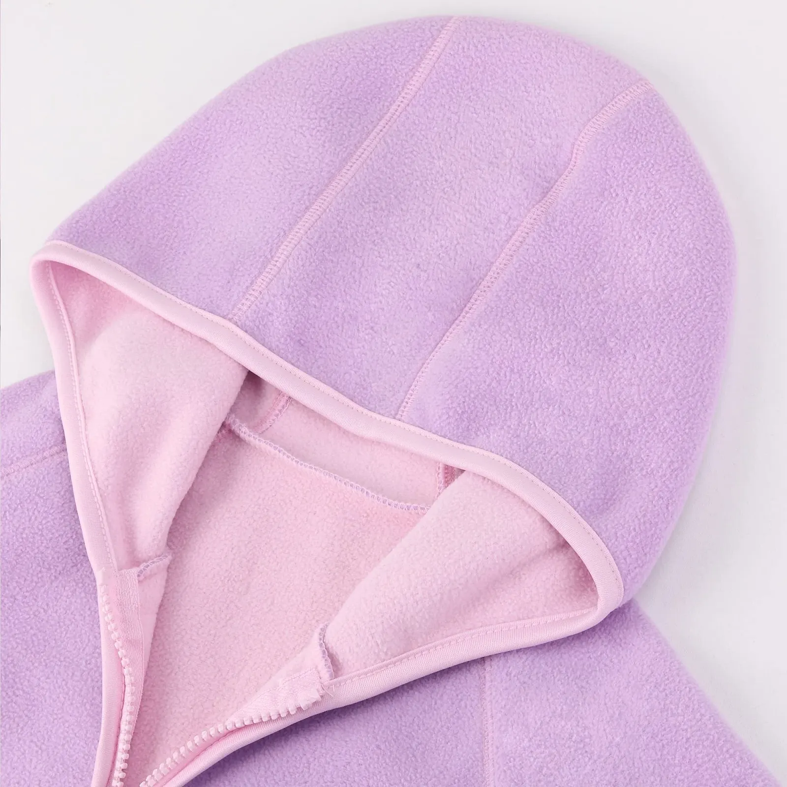 Куртка с капюшоном ANIMQUE Детская Флисовая Двухслойная для мальчиков и девочек на молнии Теплая Спортивная зимняя осенняя, фото №2