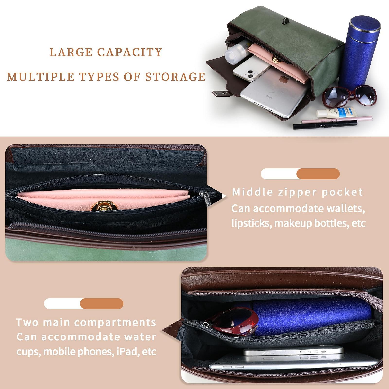 Сумка LETEULO З PU шкіри Жіноча Модна, фото №5