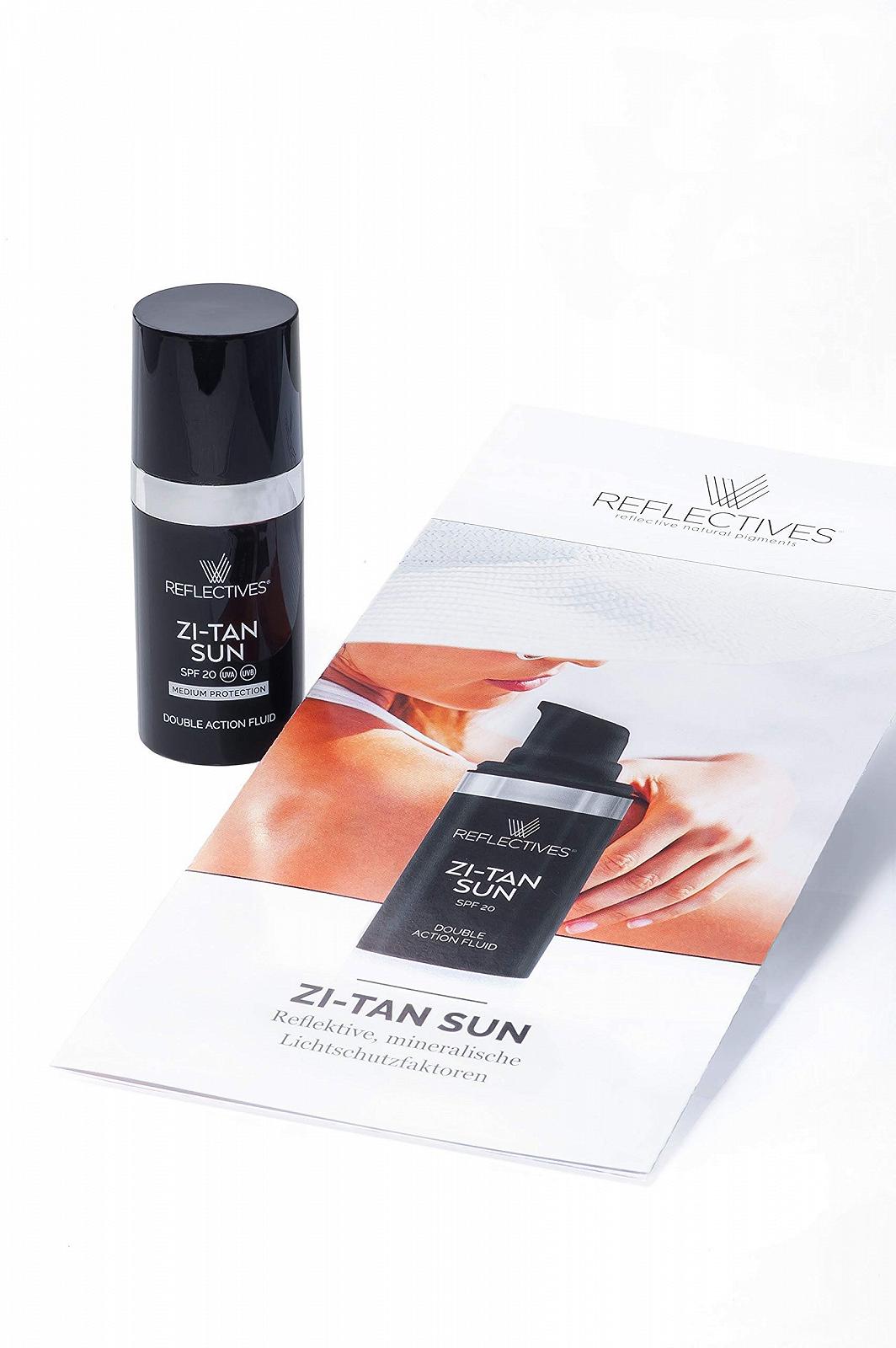 Солнцезащитный флюид двойного действия Reflective Zi-Tan Sun SPF 20, фото №2
