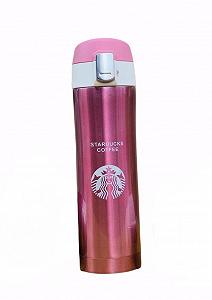 Термочашка термокружка Starbucks 500 мл EL-305 Розовая - Фото 1