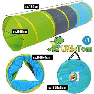 Игровая Палатка LittleTom Детский Игровой домик Тоннель для ползания Бассейн с шариками synthetic.ua - Фото 1