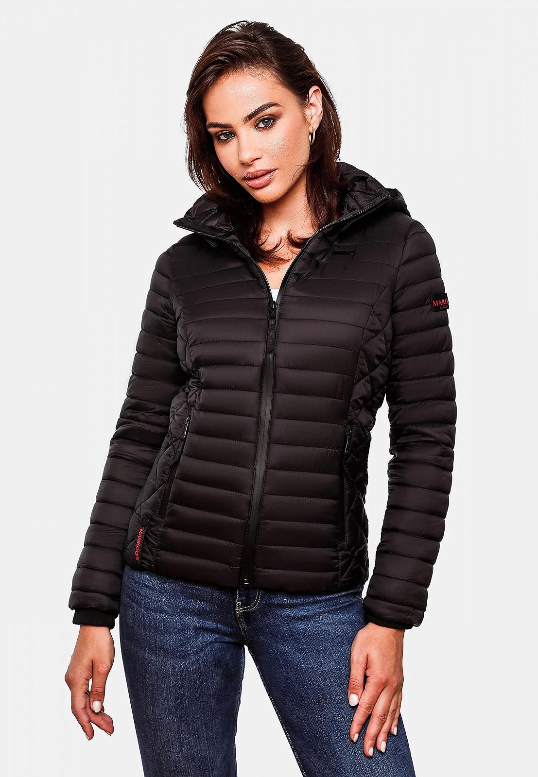 Легкая переходная куртка Marikoo, стеганая куртка с капюшоном Velvet Paw XS–XXL, фото №4