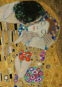 Пазл Lais Puzzle Gustav Klimt The Kiss Detail 2000 деталей synthetic.ua - Фото 1