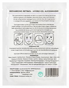 Патчі для очей YEAUTY Recharging Retinol, з антивіковою сироваткою, зменшують дрібні зморшки, інтенсивне зволоження ціна на synthetic.ua - Фото 1 Патчі для очей YEAUTY Recharging Retinol, з антивіковою сироваткою, зменшують дрібні зморшки, інтенсивне зволоження synthetic.ua - Фото 1