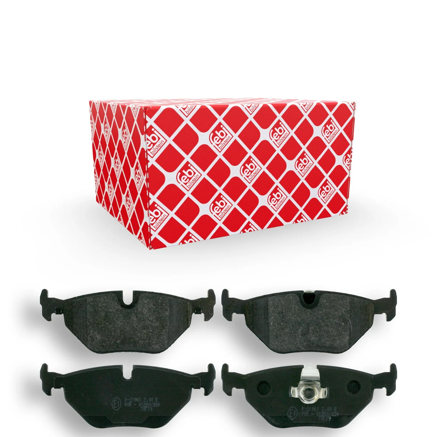Комплект тормозных колодок, дисковый тормоз FEBI BILSTEIN 16190 для BMW, задний мост, фото №1