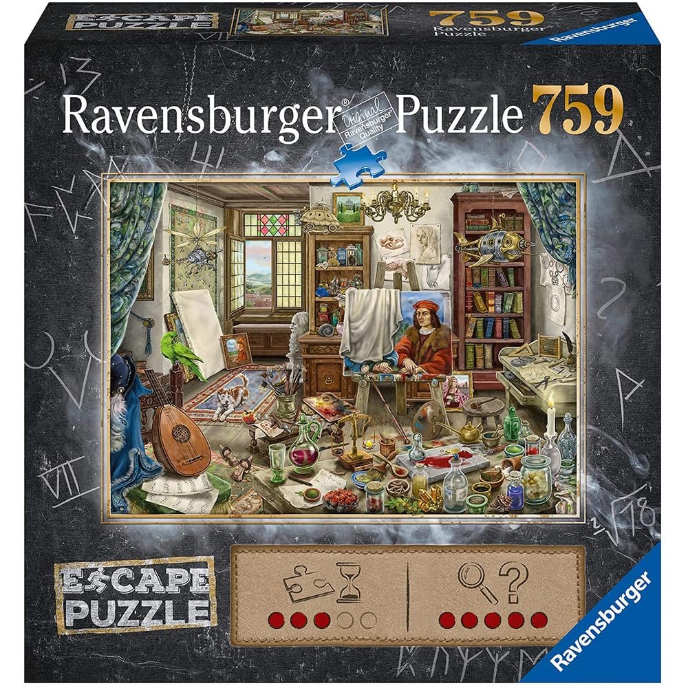 Пазл Ravensburger Escape Da Vinci 759 элементов Multi-Coloured, фото №1
