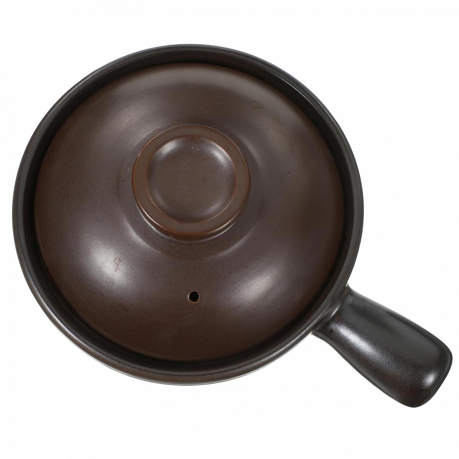 Кастрюля керамическая SOIMISS Porcelain Casserole для супа и риса с крышкой, фото №1