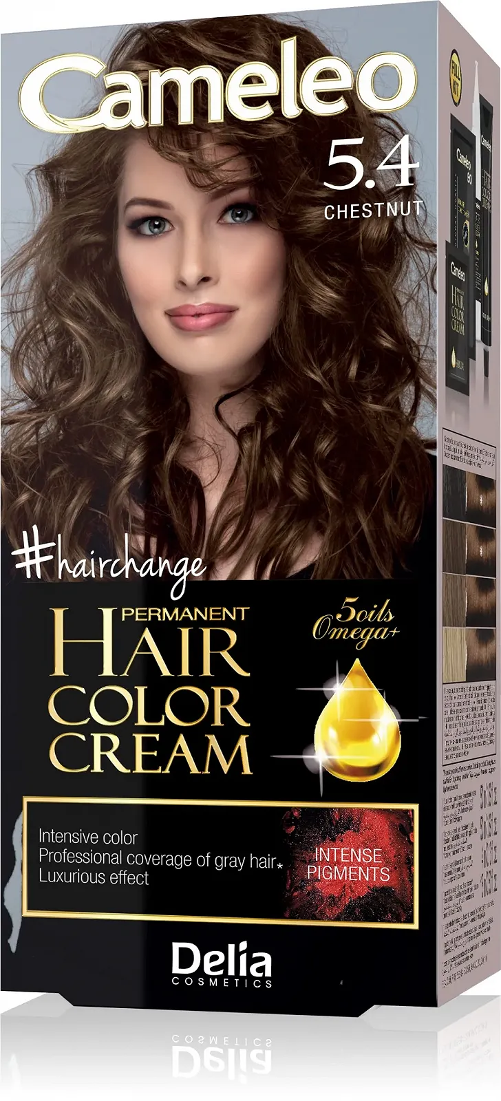 Фарба для волосся Cameleo Omega Plus Каштан Стійкий колір, фото №1