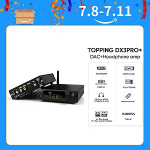 Цифро-аналоговый преобразователь Topping DX3Pro+ Черный цена на synthetic.ua - Фото 1 Цифро-аналоговый преобразователь Topping DX3Pro+ Черный synthetic.ua - Фото 1