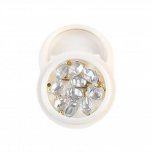 Стразы для ногтей Crystal Symphony 10 шт., разноцветные - Фото 1