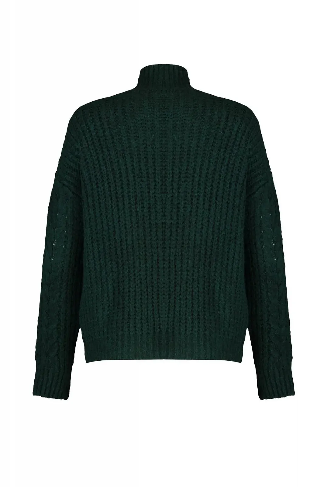 Пуловер TRENDYOL Женский Свитер с воротником-стойкой и вязаным узором., фото №6 Пуловер TRENDYOL Женский Свитер с воротником-стойкой и вязаным узором., фото №6