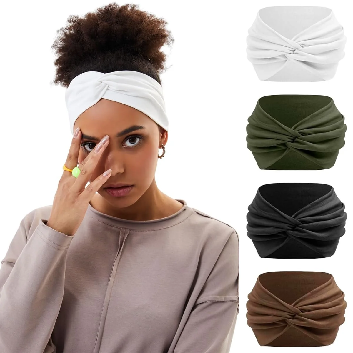 Набор женских повязок на голову, фото №1