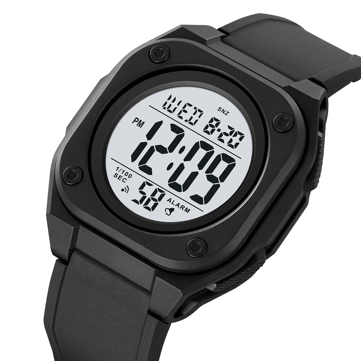 Годинник Skmei 2160BKWT Black-White, фото №2