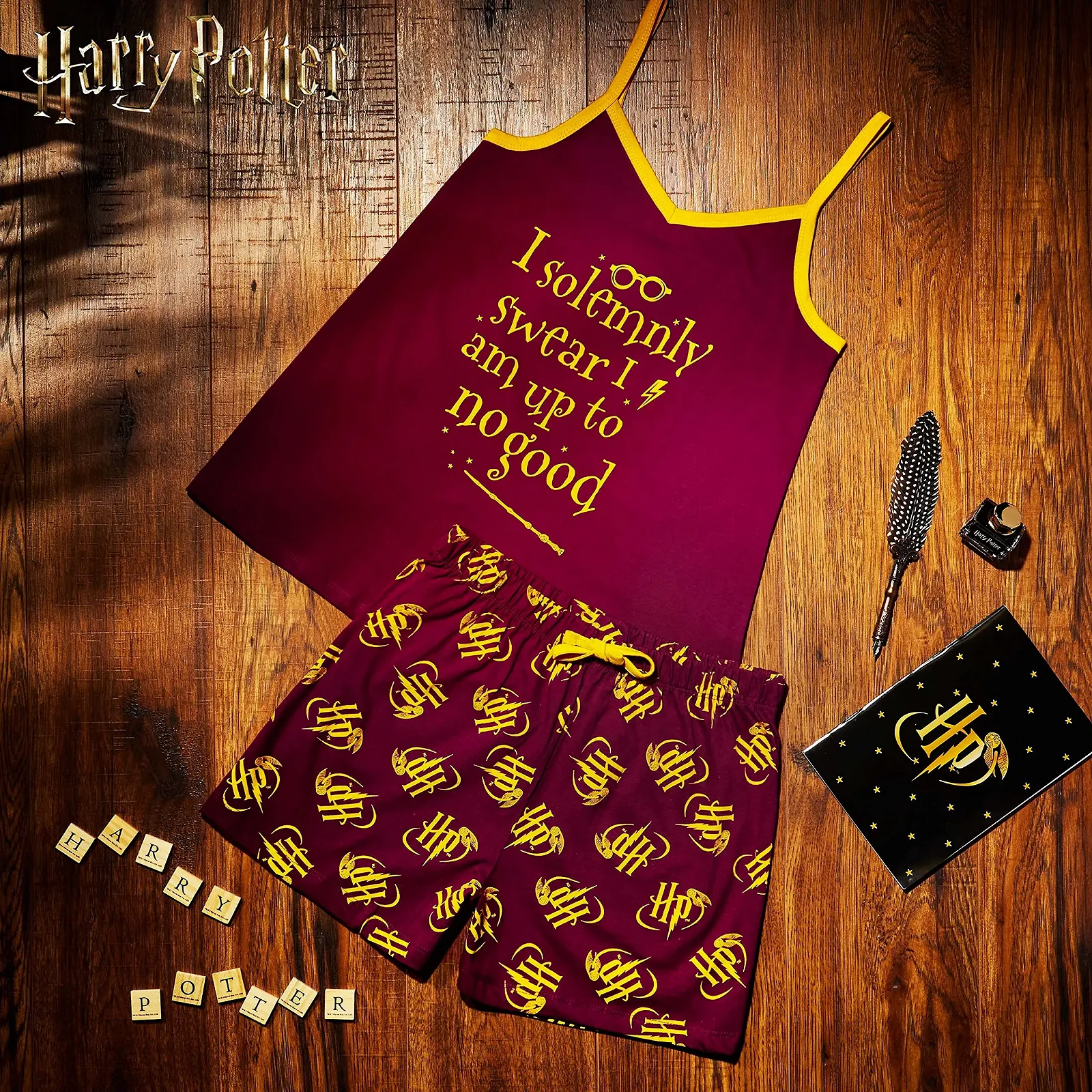 Піжама Harry Potter Дитяча Коротка, 100% Бавовна для Дівчат, фото №2 Піжама Harry Potter Дитяча Коротка, 100% Бавовна для Дівчат, фото №2