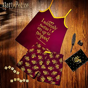 Пижама Harry Potter Детская Короткая, 100% Хлопок для Девочек, 7-14 лет цена на synthetic.ua - Фото 1 Пижама Harry Potter Детская Короткая, 100% Хлопок для Девочек, 7-14 лет synthetic.ua - Фото 1