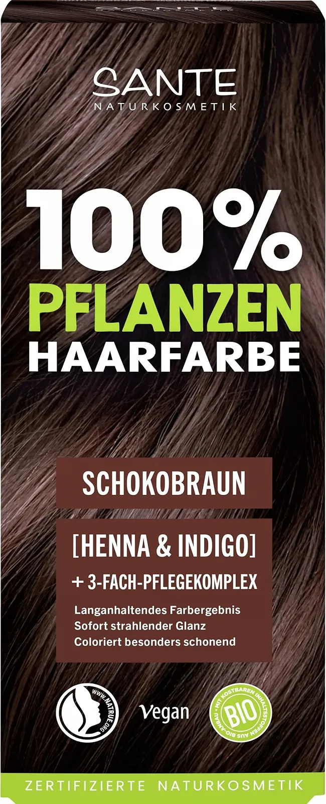 Фарба для волосся Рослинна Шоколадно-коричневий 02, фото №1