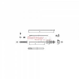 Трос газа METZGER 493.1 для FIAT - Фото 1