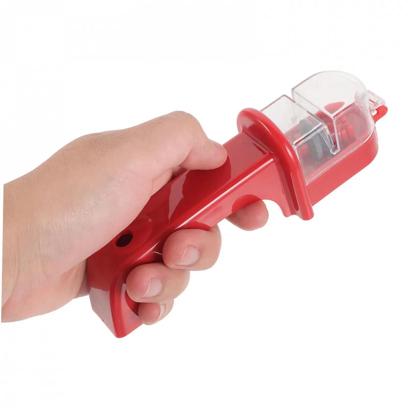 Точилка для кухонных ножей и ножниц TOYANDONA ABS портативная эргономичная, фото №6