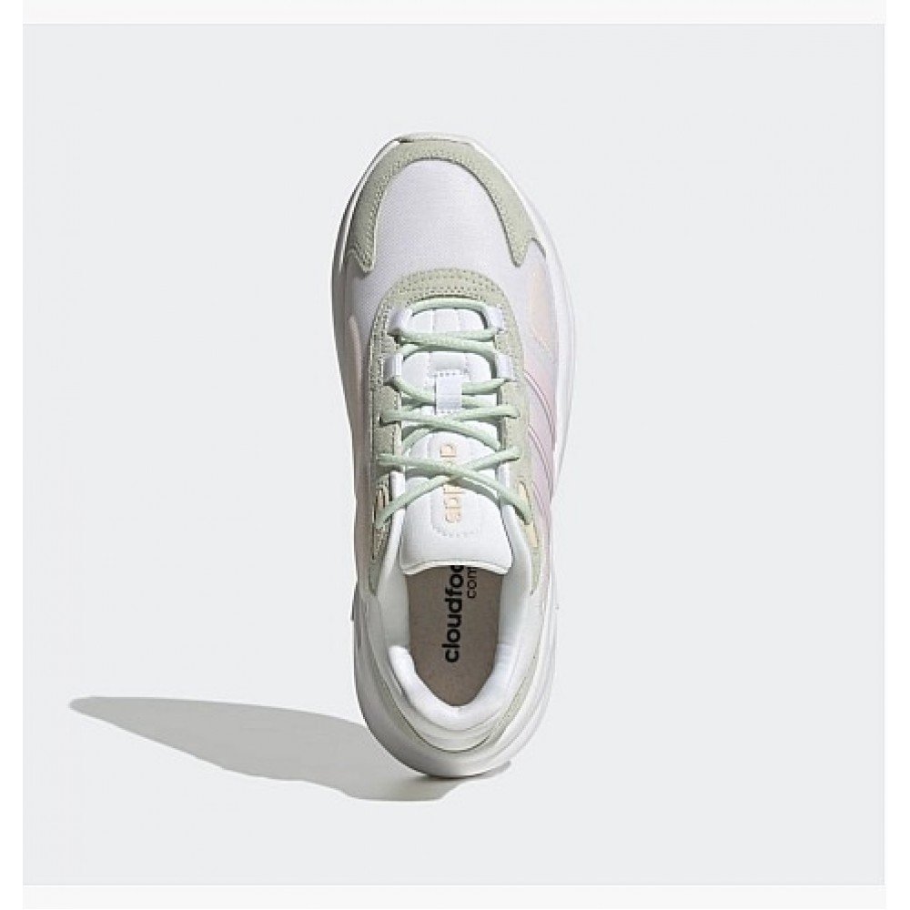 Кроссовки Adidas Ozelle Cloudfoam GX1729 белые, фото №4