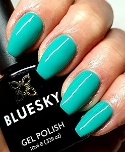 Гель-лак Bluesky Teal Spring Summer SS2105 UV LED Soak Off 10 мл - Фото 1