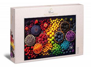 Пазл Ulmer Puzzleschmiede Rainbow Fruits 1000 деталей - Фото 1
