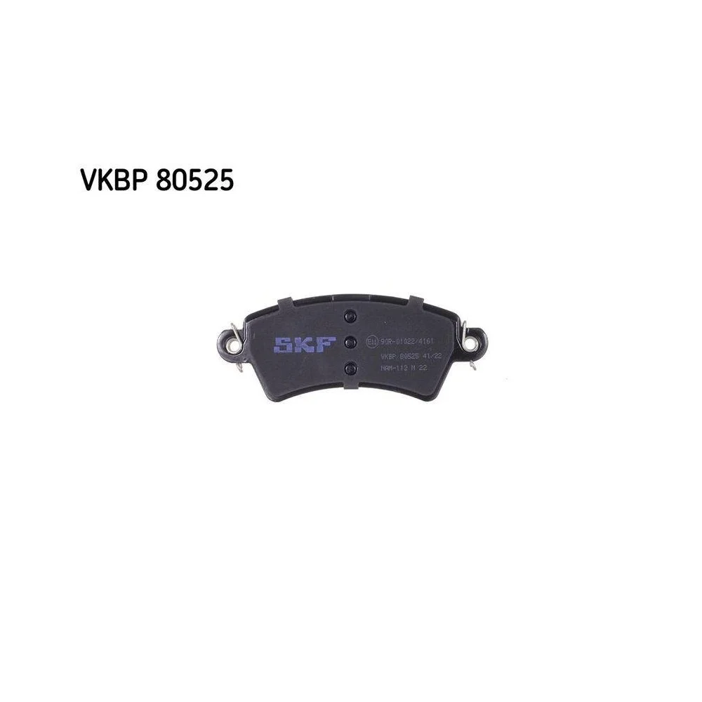 Комплект гальмівних колодок, дискове гальмо SKF VKBP 80525 для CITROËN PEUGEOT Передня вісь, фото №1