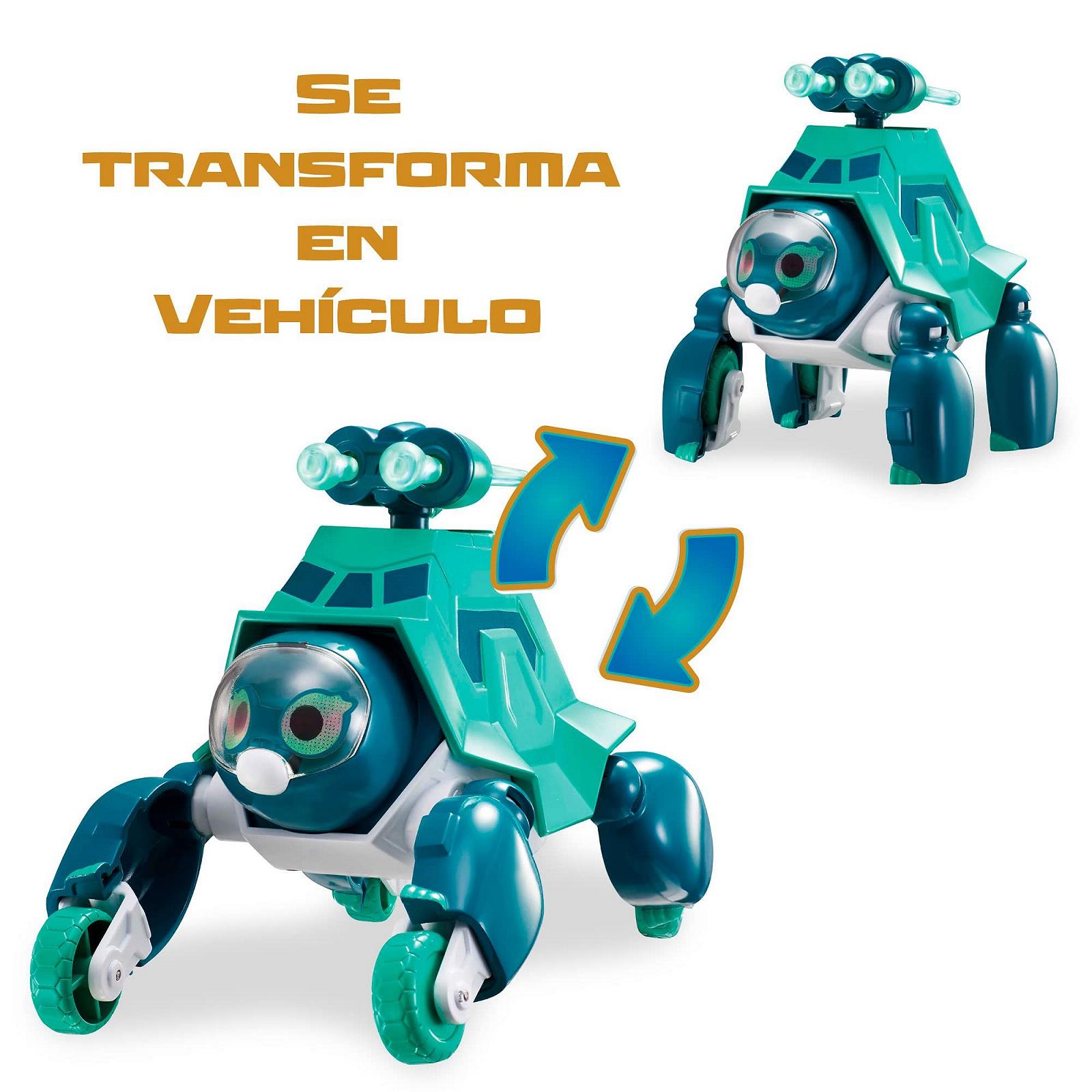 Фигурка Giochi Preziosi Petronix Shell-E Defender, Mission Puppy с механической функцией, 12 см, трансформируемый супергерой, фото №5