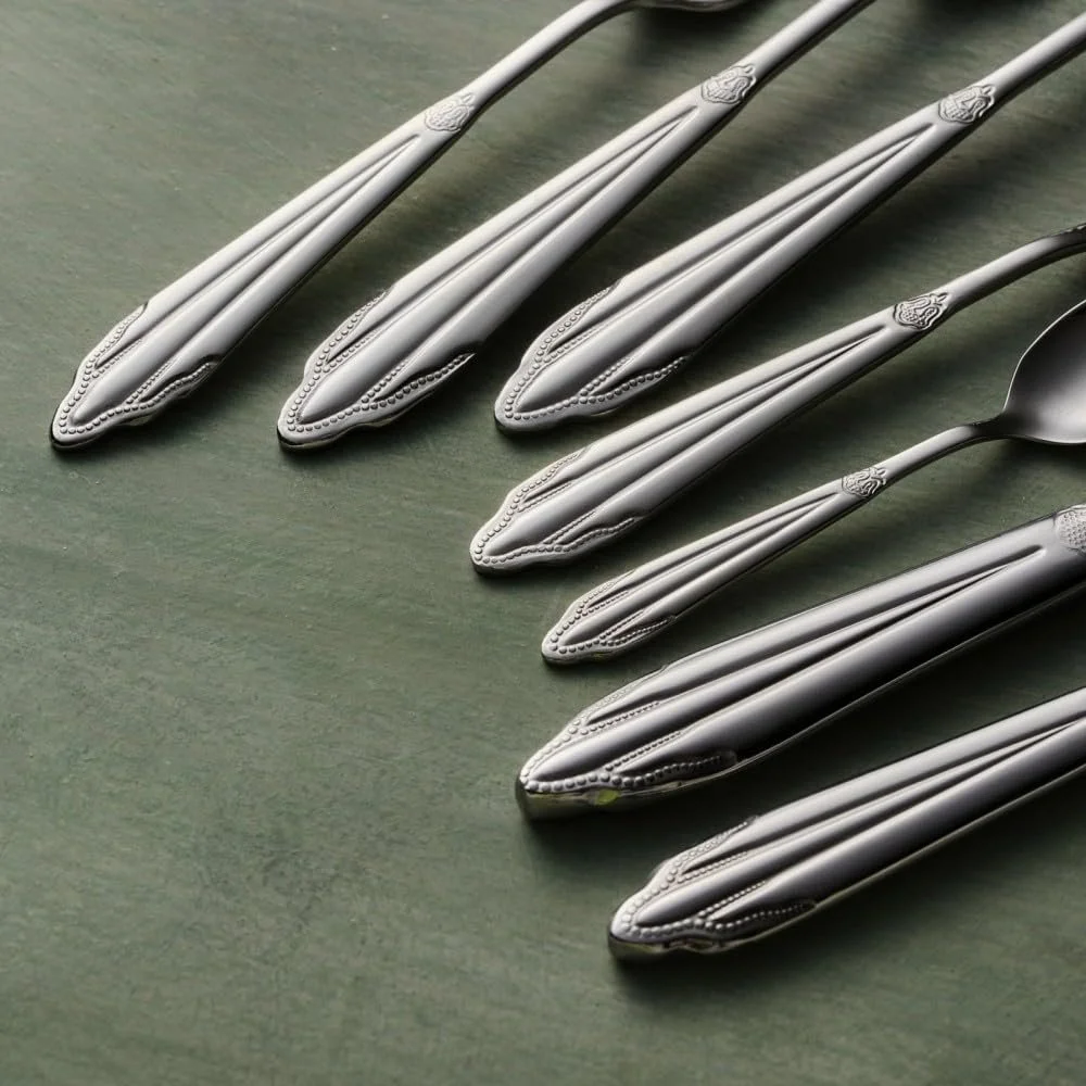 Набор столовых приборов Karaca Mantilla, 84 предмета на 12 персон, фото №5