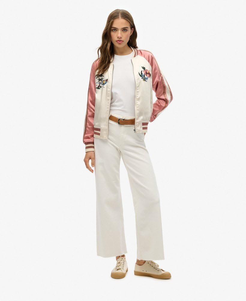 Бомбер Superdry Женский Embroidered Suikajan, фото №2