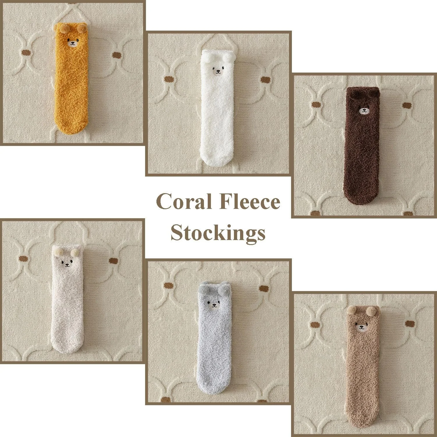 Шкарпетки Пухнасті Жіночі Зимові 6 пар, фото №5