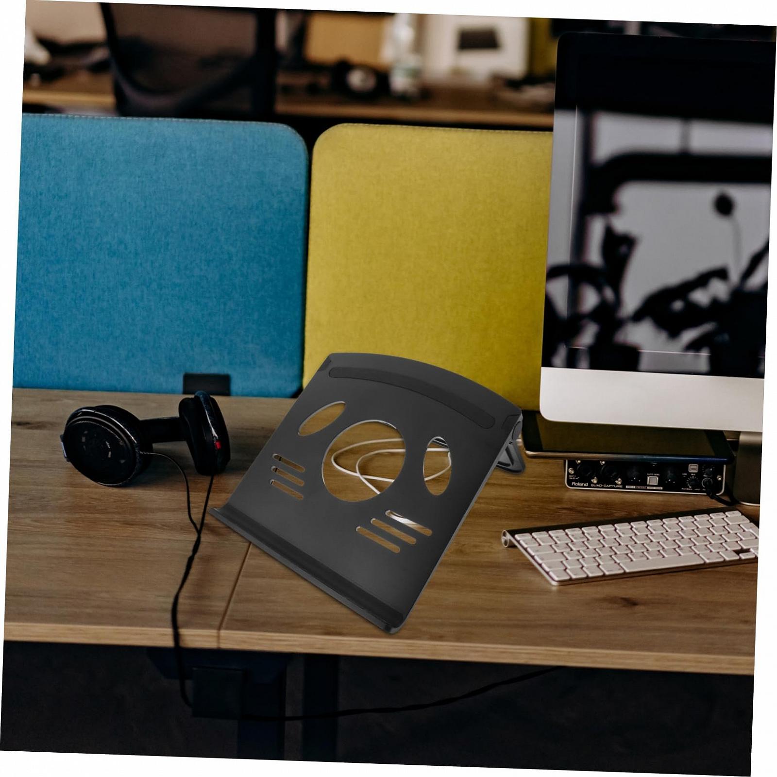 Регульована Підставка для Ноутбука Універсальна Охолоджуюча Легка Портативна Нековзна, фото №4