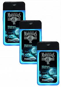 Гель для душа для мужчин Le Petit Marseillais Minerals & Cedar Wood для тела и волос 3 x 250 мл 4 в 1 synthetic.ua - Фото 1