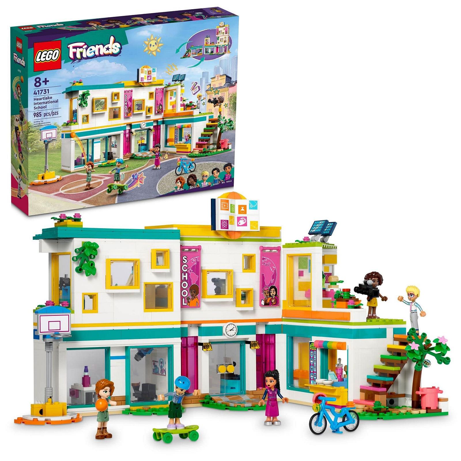 Набор LEGO Friends Heartlake International School 41731 из строительных блоков для детей от 8 лет 985 штук, фото №1