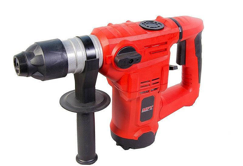 Перфоратор MPT PROFI SDS-PLUS 32 мм 1500 Вт 880 об/хв 4350 уд/хв 5 Дж 3 режими аксесуари шт кейс MRH3203, фото №3