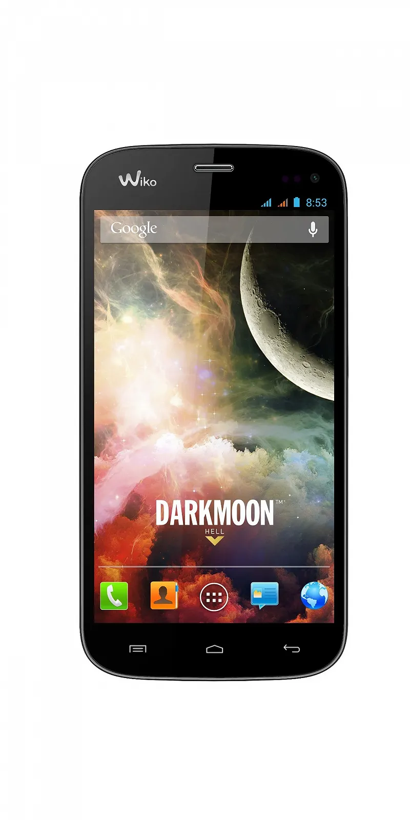 Смартфон Wiko Darkmoon 4GB Dual-SIM Black, фото №1