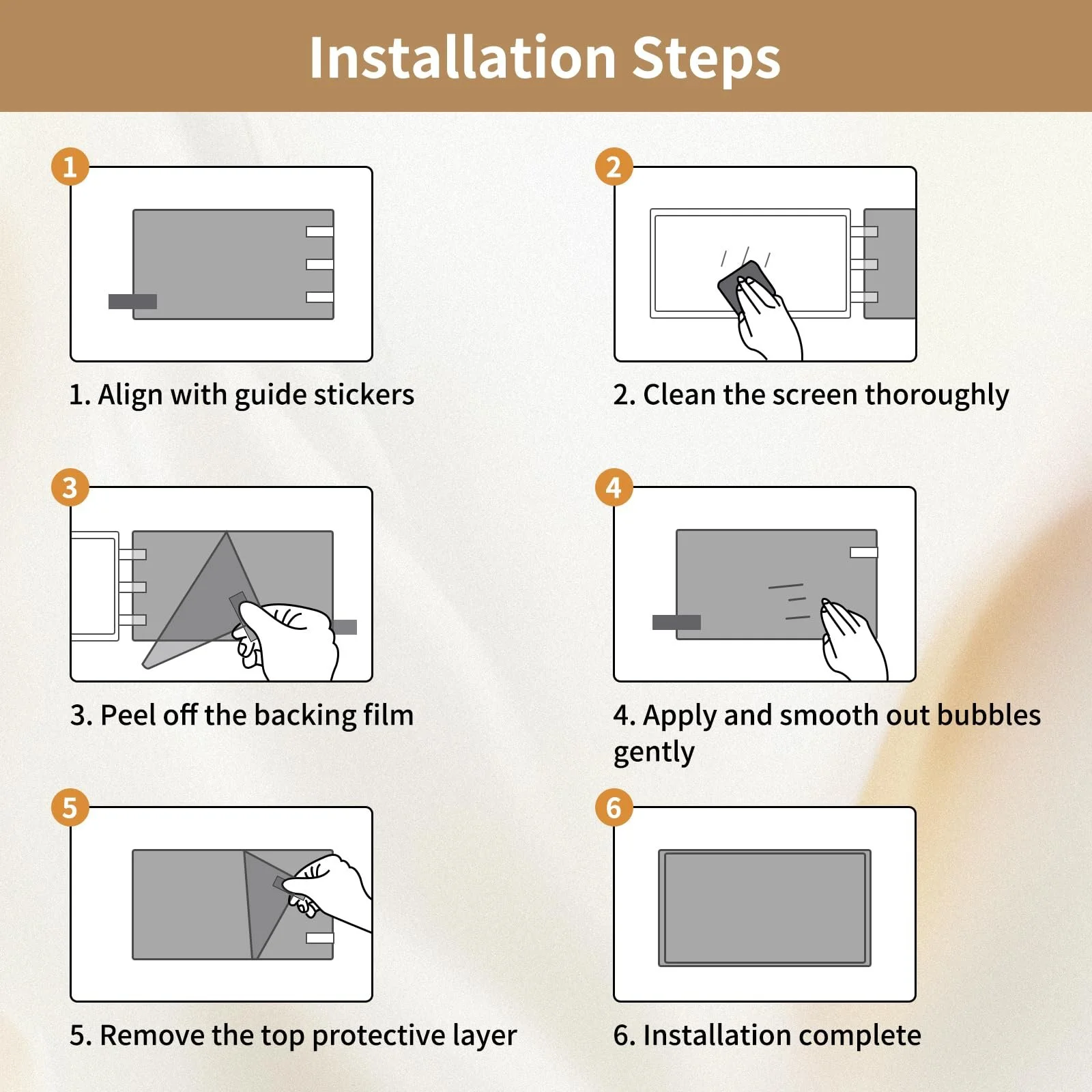 Защитная пленка для экрана kinokoo Fujifilm Instax Mini LiPlay+/LiPlay Plus PET-пленка полное покрытие против царапин, фото №8