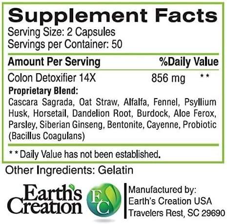 Colon Detox 100 caps, фото №2