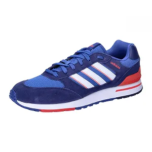 Кроссовки adidas Run 80s Dkblue/FtwWht/BriRed - Фото 1