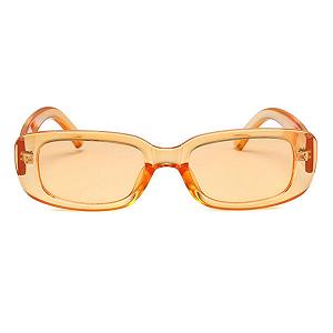 Сонцезахисні окуляри Прямокутні qinqilanqi-S Ретро Вінтажні Модні Вузькі UV400 90-х synthetic.ua - Фото 1