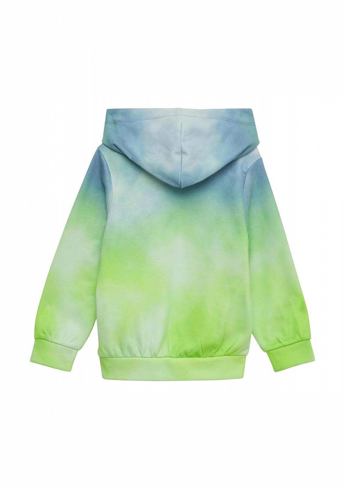 Толстовка s.Oliver с капюшоном и градиентом цвета, фото №2 Толстовка s.Oliver с капюшоном и градиентом цвета, фото №2